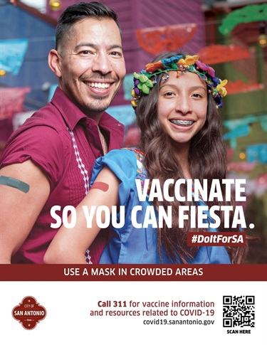 Vaccinate so you can Fiesta.
