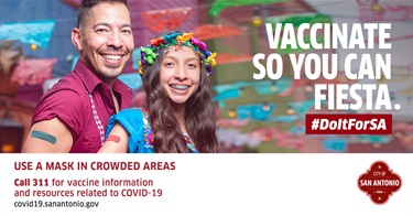 Facebook: Vaccinate so you can Fiesta.